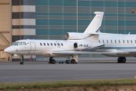 PR-GJS @ LOWW - Falcon 50