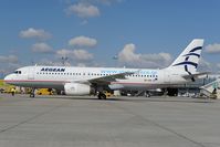 SX-DGI @ LOWW - Aegean Airbus 320 - by Dietmar Schreiber - VAP
