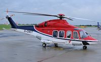 G-CHCT @ EGSH - Waiting in the wet ! - by keithnewsome