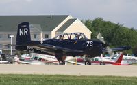 N45DT @ KOSH - Beech T-34A