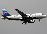 OY-RCG @ LEBL - Landing rwy 07L - by Shunn311