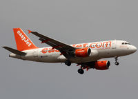 G-EZIX @ LEBL - Landing rwy 07L - by Shunn311