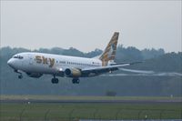 TC-SKG @ EDDR - Boeing 737-4Q8, - by Jerzy Maciaszek