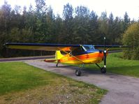 N1705D @ 4AK6 - Aircraft at completion of rebuild. Was in storage since 1969 - by Jeff Schultz