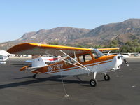N8731V @ SZP - 1975 Bellanca 7ECA CITABRIA, Lycoming O-235 115 Hp - by Doug Robertson