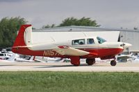 N1157N @ KOSH - Mooney M20J