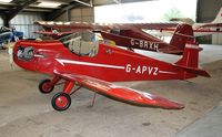 G-APVZ @ EGKH - Originally owned to, Rollason Aircraft & Engines Ltd in July 1959 and currently owned to, The Tiger Club 1990 Ltd since March 2004.