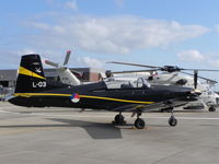 L-03 @ EHKD - Heldair Air Show , Sept 2012  , Den Helder Airport.

Training plane RNLAF - by Henk Geerlings