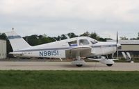 N98151 @ KOSH - Piper PA-28-140 - by Mark Pasqualino
