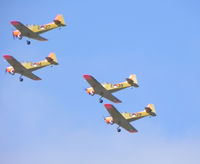 PH-HOL @ EHKD - Heldair Show ;  Den Helder Airport

 Fokker Four Display Team  ; Fokker S.11.1 - by Henk Geerlings