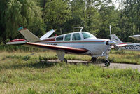 N7879R @ 39N - This cool old Beechcraft was sitting in the backlot of Princeton Airport. - by Daniel L. Berek