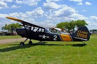 N4763E @ KOSH - Cessna L-19A Bird Dog [23317] Oshkosh-Wittman Regional Airport~N 30/07/2008 - by Ray Barber