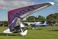G-CEWD @ X5ES - Mainair Quik GT450, Great North Fly-In, Eshott Airfield UK, September 2012. - by Malcolm Clarke