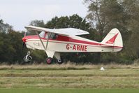 G-ARNE @ EGSV - Just taken off. - by Graham Reeve