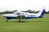 G-BOYV @ EGSV - About to depart. - by Graham Reeve
