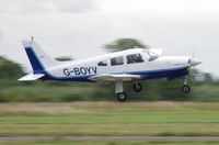 G-BOYV @ EGSV - Just taken off. - by Graham Reeve