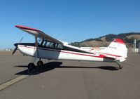 N2959D @ 4S1 - Nice Sunny Day on the flight line - by Mel B. Echelberger