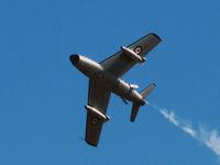 VH-IPN @ YMAV - CAC Sabre VH-IPN overflying Avalon Airport at 2011 Avalon Air Show. - by red750