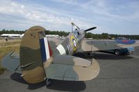 G-MKVB @ EBZR - Spitfire