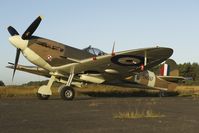 G-MKVB @ EBZR - Spitfire