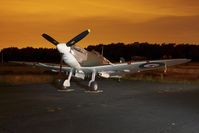 G-MKVB @ EBZR - Spitfire