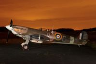 G-MKVB @ EBZR - Spitfire