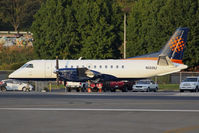 N424XJ @ KBFI - New acquistion for PenAir seen with usual livery. - by Joe G. Walker