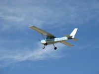 N704SL @ SZP - 1976 Cessna 150M, Continental O-200 100 Hp, takeoff climb Rwy 22 - by Doug Robertson