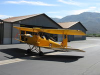 N5994M @ SZP - 1942 De Havilland DH-82C TIGER MOTH, De Havilland GIPSY MAJOR 142 Hp, airfoil-shaped fuel tank upper wing - by Doug Robertson