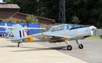 G-ARMC @ EGTB - Ex: WB703 > G-ARMC - Originally owned to, College of Air Training (Properties) Ltd in April 1961 and currently owned to a Trustee of, John Henderson Children's Trust since February 1993. - Carries the colour scheme of the RAF as WB703.