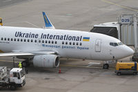 UR-GAS @ LOWW - Ukraine International Boeing 737 - by Thomas Ranner