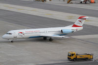 OE-LVJ @ LOWW - Austrian Arrows Fokker 100 - by Thomas Ranner