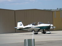 N64WL @ CMA - 1997 Berry VAN's RV-6A, Lycoming O-360 180 Hp, incredibly detailed with 'Matterhorn' art on tail & very full panel-21 'steam' gauges, past Bronze LINDY Winner-Oshkosh. See more photos. - by Doug Robertson