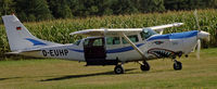 D-EUHP - Going for refuel after final drop before Quiet time at Meißendorf (Meido) Parachute Club Hannover Germany.