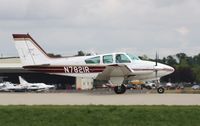 N7821R @ KOSH - Beech B55 - by Mark Pasqualino