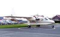 N121MT @ EGTB - Ex: G-BFNX > N413JA > YV-2173P > N73413 > N5079R > 88-0916 US Army > N200LQ > N121MT > P2-SBB - Originally owned to, Britten-Norman (Bembridge) Ltd in March 1978 as G-BFNX and currently with, Sunbird Aviation	since June 2011 as P2-SBB. - by Clive Glaister