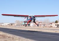 N67251 @ E98 - Beaver 251 no longer has to work for a living - it just plays. Seen here at E98, Mid-Valley Air Park, just south of Albuquerque, NM.