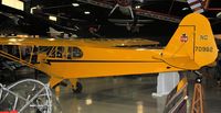 N70982 @ LAL - 1946 PIPER J3C-65 C/N 18009 AT FLORIDA AIR MUSEUM