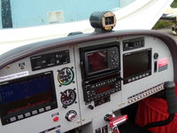 N602PS @ KBVY - N602PS panel. - by Samuel D.