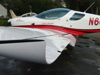 N602PS @ KBVY - Wingtip of 2PS @ KBVY. - by Samuel D.
