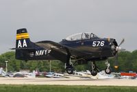 N228TS @ KOSH - North American T-28B