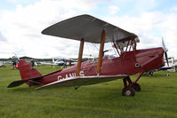 G-ANLS @ X5ES - De Havilland DH-82A Tiger Moth II, Great North Fly-In, Eshott Airfield UK, September 2012. - by Malcolm Clarke