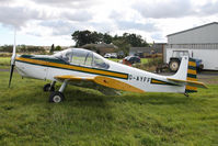 G-AYFF @ X5ES - Rollason Druine D-62B Condor, Great North Fly-In, Eshott Airfield UK, September 2012. - by Malcolm Clarke