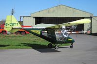 G-CBYT @ EGFH - Visiting microlight. - by Roger Winser