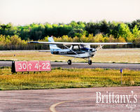 N8558G @ AUW - Cessna N8558G.  Picture captured at Wausau Municipal Airport in Wausau, WI. - by Brittany K. Lueth
