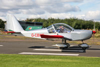 G-CBWE @ X5ES - Aerotechnik EV-97 Eurostar, Great North Fly-In, Eshott Airfield UK, September 2012. - by Malcolm Clarke