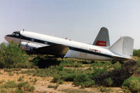 XB-DYU @ KAVQ - in desert storage - by John Meneely