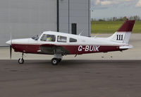 G-BUIK @ EGSH - Sat on stand at SaxonAir.