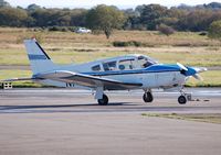 N747MM @ EGFH - Visiting Cherokee Arrow II. - by Roger Winser