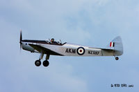 ZK-AKM @ NZAR - G S & G A Smith, Dairy Flat - by Peter Lewis
